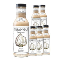 Thumbnail for Image 1 of Default Title for the product BRIANNAS Home Style Asiago Caesar Dressing 12 oz. Bottles - 6 Pack