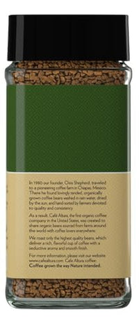 Thumbnail for Image 7 of Cafe Altura Instant Organic Coffee, Medium Roast, 3.53 Oz Jar (Pack of 2)