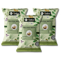 Thumbnail for Image 1 of Default Title for the product Riddhish HERBALS Multani Mitti Fuller's Earth Clay Powder for Face & Body Care Natural Mineral Clay with Fine Texture 100g (Pack of 3)