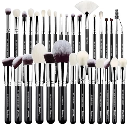 Image 1 of Default Title for the product Bueart Design 32Pcs Pro Grade Makeup Brushes Set with Goat & Horse Hair