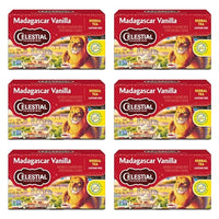 Thumbnail for Image 1 of Default Title for the product Celestial Seasonings Rooibos Madagascar Vanilla Herbal Tea, Caffeine Free, 20 Tea Bags Box (Pack of 6)