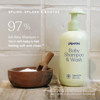 Thumbnail for Image 3 of Pipette Baby Shampoo + Wash Duo, Fragrance Free & Vanilla (Pack of 2)