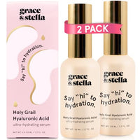 Thumbnail for Image 1 of 1.7 Fl Oz (Pack of 2) for the product grace & stella Award Winning Hyaluronic Acid Serum