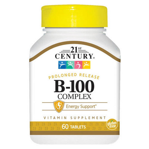 21st Century B-100 Complex Prolonged Release 60 Tabs