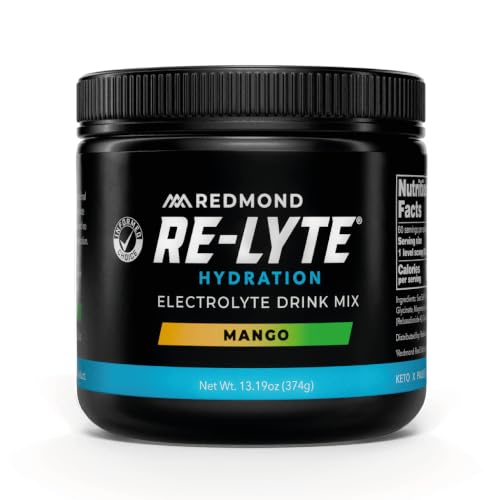 Image 2 of REDMOND Re-Lyte Sugar Free Electrolyte Powder Drink Mix (Mango)