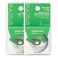 Thumbnail for Image 4 of Vanilla Mint / 55 Yards (Pack of 2) for the product RADIUS Vegan Sponge Floss
