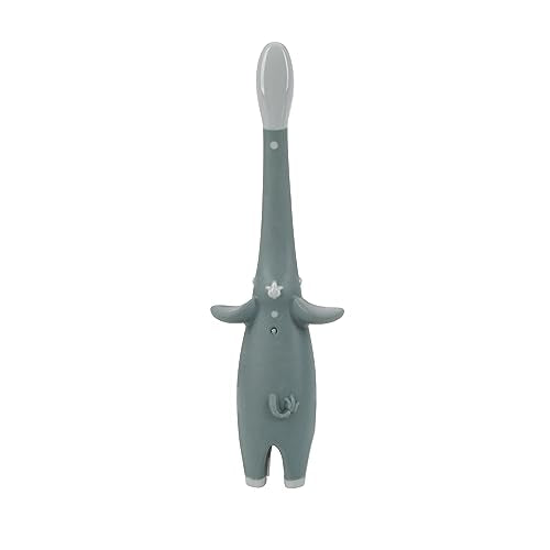 Image 6 of Dr. Talbot's Toddler Training Toothbrush - Soft Toddler Toothbrush for Kids - 6+ Months - Elephant