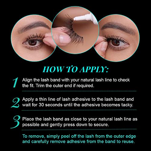 Image 5 of Ardell Sweeties Black Natural Look False Eyelashes 4 Pack