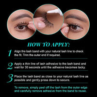 Thumbnail for Image 5 of Ardell Sweeties Black Natural Look False Eyelashes 4 Pack