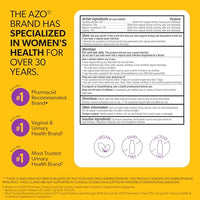 Thumbnail for Image 3 of AZO Yeast Plus Dual Yeast Infection Pills Symptom Relief for Women, 60 Count (Pack of 24)