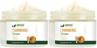 Thumbnail for Image 2 of 1.76 Ounce (Pack of 2) for the product AMVital Turmeric Face Cream, Lightweight Facial Moisturizer