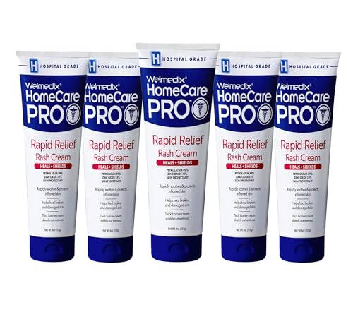 Image 4 of Welmedix Hospital-Grade Skincare Bundle: Rinse-Free Cleansing Foam (6 Pack), Skin Protective Ointment (5 Pack), Rapid Relief Diaper Rash Cream (5 Pack), Oversized Daily Cleansing Wipes (12 Pack)