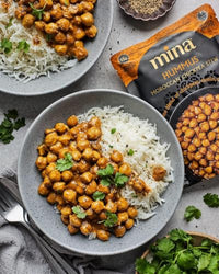 Thumbnail for Image 6 of Mina Hummus Moroccan Chickpea Stew, 15g Plant Protein, Ready in Minutes, Vegan Friendly, Gluten Free, Kosher & Non-GMO, 10 Ounce (Pack of 6)