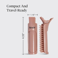 Thumbnail for Image 5 of Kitsch Volumizing Hair Clips For Styling for Women - 2pc Terracotta