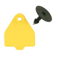 Thumbnail for DuFlex Medium Blank Hog/Cattle Tags Yellow 25's 1 Count by Destron Fearing Duflex