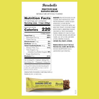 Thumbnail for Image 2 of BAREBELLS Banana Bread Flavored Protein Bars, 20g Protein, 24 Pack