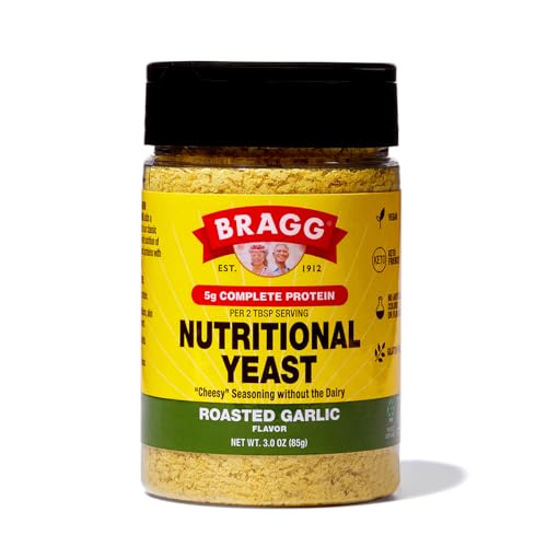 Image 1 of Default Title for the product Bragg Roasted Garlic Nutritional Yeast Seasoning 3 oz - Vegan Dairy-Free