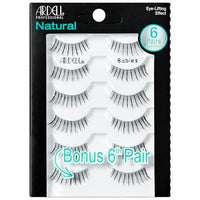 Thumbnail for Image 1 of Default Title for the product Ardell False Eyelashes Natural Lashes Babies Black - Lightweight, Short Length, Reusable Fake Lashes, 1 Pack