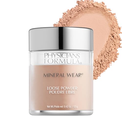 Image 1 of 2- Creamy Natural / Mineral Wear for the product Physicians Formula Mineral Wear Talc-Free Loose Powder