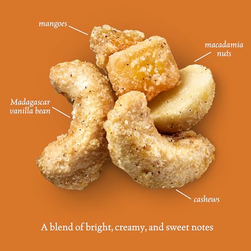 Image 4 of Sahale Snacks Tangerine Vanilla Cashew-Macadamia Glazed Mix, 4 oz Pouches (6 Packs)