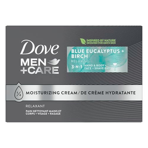 Image 1 of Default Title for the product DOVE MEN + CARE Bar 3-in-1 Bar for Body, Face and Shaving, 8 Bars, 3.75 oz
