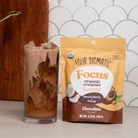Thumbnail for Image 4 of Four Sigmatic Focus Chocolate Coffee Creamer 4.23 oz Pack of 2