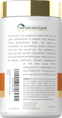 Thumbnail for Image 3 of Carlyle Turmeric Curcumin Supplement | 180 Capsules