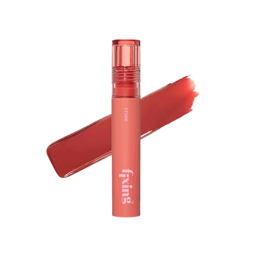 Image 3 of Fixing - Vintage Red for the product ETUDE Fixing Tint Matte Liquid Lipstick