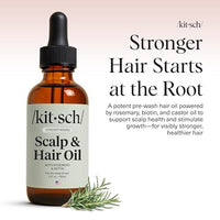 Thumbnail for Image 3 of Kitsch Rosemary Oil for Hair Growth -With Castor Oil, Biotin & Jojoba- 60mL