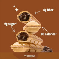 Thumbnail for Image 4 of RIP VAN Crispy Dunes Vegan Dark Chocolate Wafer Sticks Low-Calorie Snack 12 Pack