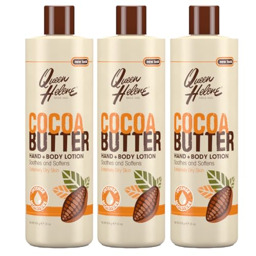 Image 1 of 16 Ounce (Pack of 3) for the product Queen Helene Cocoa Butter Hand & Body Lotion