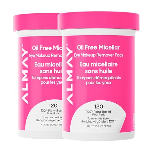 Image 3 of 120 Count (Pack of 2) for the product Almay Oil-Free Micellar Eye Makeup Remover Pads