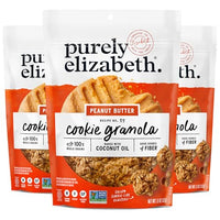 Thumbnail for Image 1 of Default Title for the product Purely Elizabeth Cookie Granola Peanut Butter 11oz Bag (3 Pack)