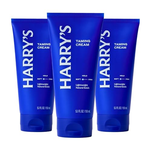 Image 3 of 5.1 Fl Oz (Pack of 3) for the product Harry's Taming Hair Cream for Men