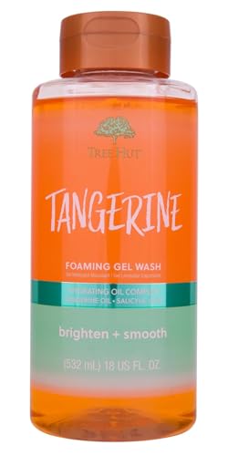 Image 8 of Tangerine / 18 Fl Oz (Pack of 1) for the product Tree Hut Foaming Body Wash