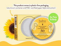Thumbnail for Image 4 of Babo Botanicals Swim & Sport Mineral Sunscreen Balm SPF50