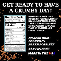 Thumbnail for Image 2 of Pork King Good Pork Rind Breadcrumbs, Ranch, 2 Pack (Two 12 Oz Jars)