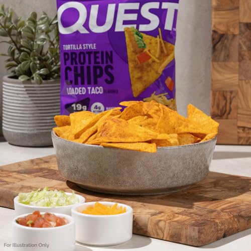 Image 5 of Quest Nutrition Loaded Taco Tortilla Style Protein Chips, 1.1 oz (Pack of 4)