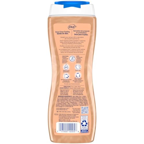 Image 2 of Dial Body Wash Pamper & Indulge Silk & Seaberry 21 fl oz Pack of 4