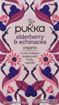 Thumbnail for Image 4 of Pukka Elderberry & Echinacea Organic Herbal Tea