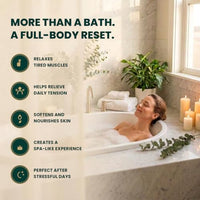 Thumbnail for Image 2 of Body Restore Magnesium Bath Salts – Giftable Therapeutic Mineral Bath Soak with Goat Milk, Oat & Probiotics for Dry Sensitive Skin, Relaxation & Skin Barrier Support – Hydration