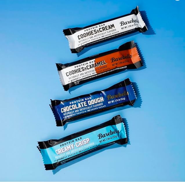 Image 5 of BAREBELLS Protein Bars Favorites Variety Pack – 24 Bars 20g of Protein