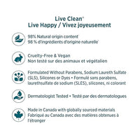Thumbnail for Image 4 of Live Clean Daily Moisturizing Body Lotion, Fragrance Free, 18 Fl Oz