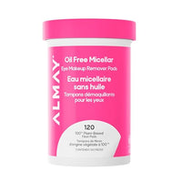 Thumbnail for Image 1 of 120 Count (Pack of 1) for the product Almay Oil-Free Micellar Eye Makeup Remover Pads