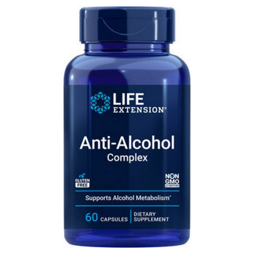 Life Extension Anti-Alcohol HepatoProtection Complex 60 Veg Caps