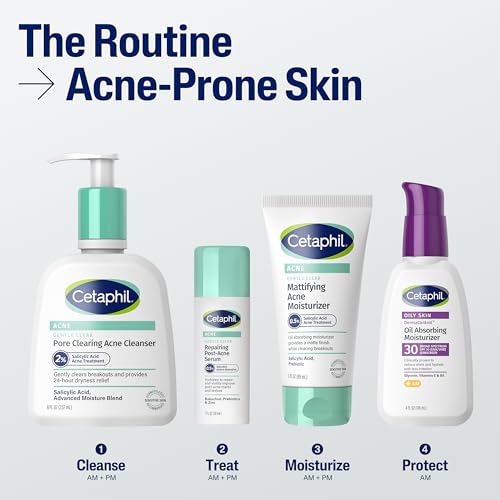 Image 6 of Cetaphil Gentle Clear Acne Foaming Face Wash, 2% Salicylic Acid, 8oz