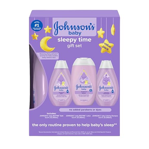 Image 1 of Small for the product Johnson's Baby Sleepy Time Gift Set, 3 Items