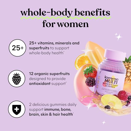 Image 4 of Lemme Multi Gummies, Daily Nutritional Support 30-Day Supply