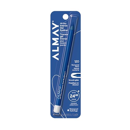 Image 4 of 120 Nocturnal Navy / 1 Count (Pack of 1) for the product Almay All-Day Intense Gel Eyeliner
