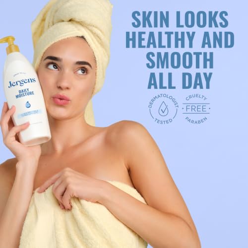 Image 5 of Jergens Daily Moisture Body Lotion For Dry Skin, 21 fl oz
